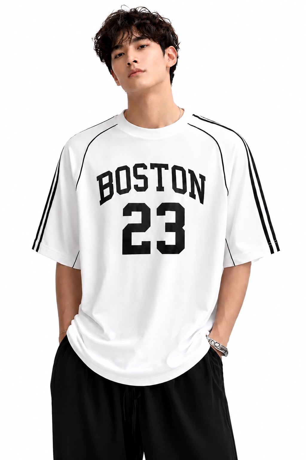 NETCLICK® Printed Men's Polycotton Relax Fit Round Neck Half Sleeve T-Shirt for Casual & Gym Wear